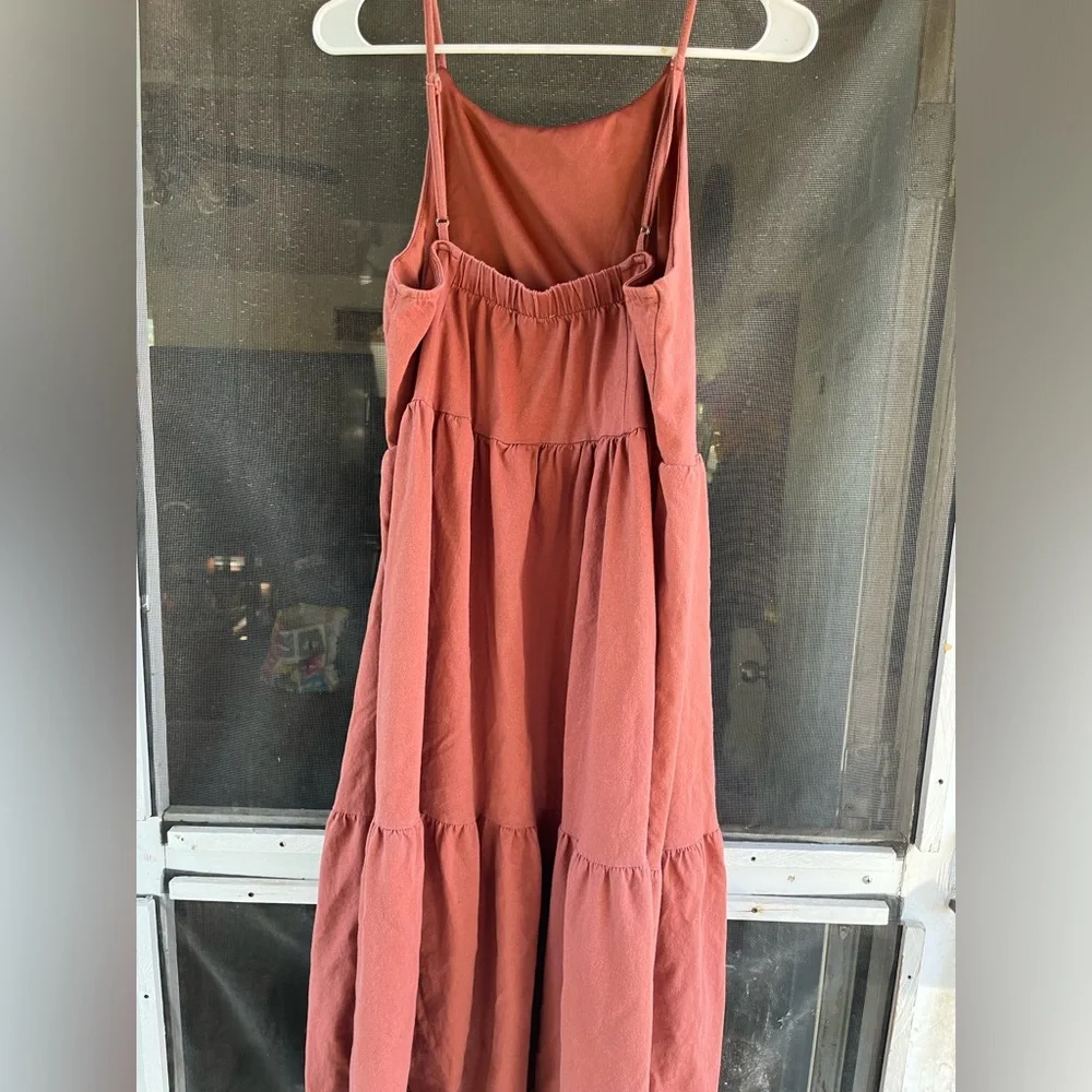 Dusty pink/red dress - Picture 3 of 3